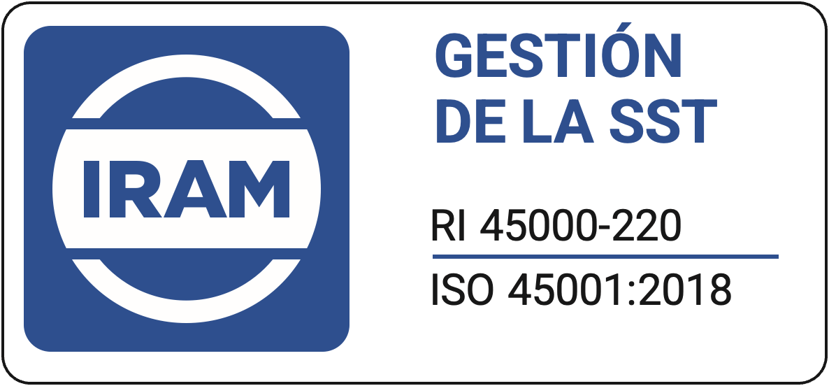 Certificación IRAM ISO 45001 de gestión de la seguridad y salud ocupacional